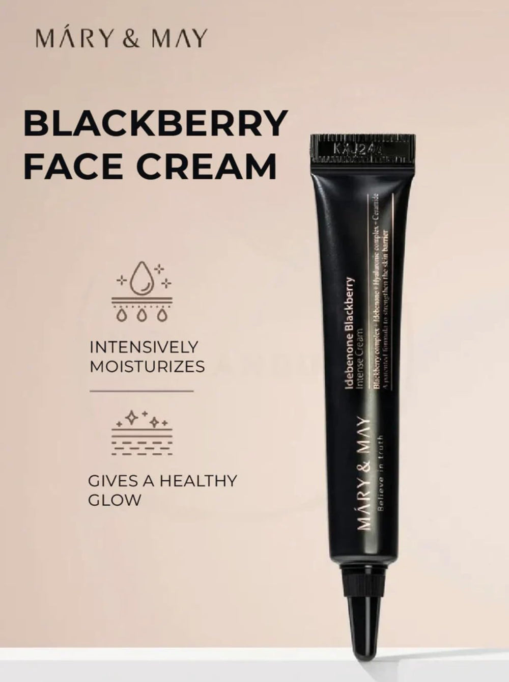 Mary&May Idebenone Blackberry Intense Cream, Mini