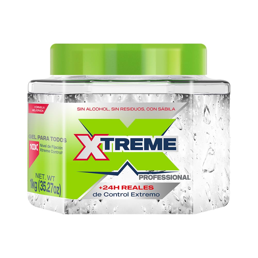 Wetline Xtreme Professional Hair Styling Gel, Clear, 35.27 oz