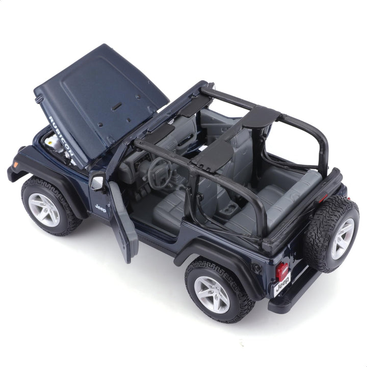 Maisto Jeep Wrangler Rubicon Diecast Vehicle, 1:27 Scale