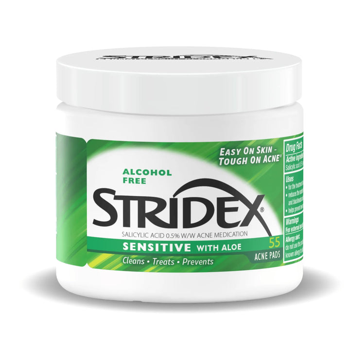 Stri-Dex Medicated Pads, Sensitive, 55 Count