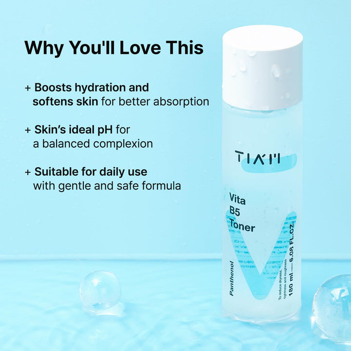 TIAM Vita B5 Toner, 6.1 fl oz
