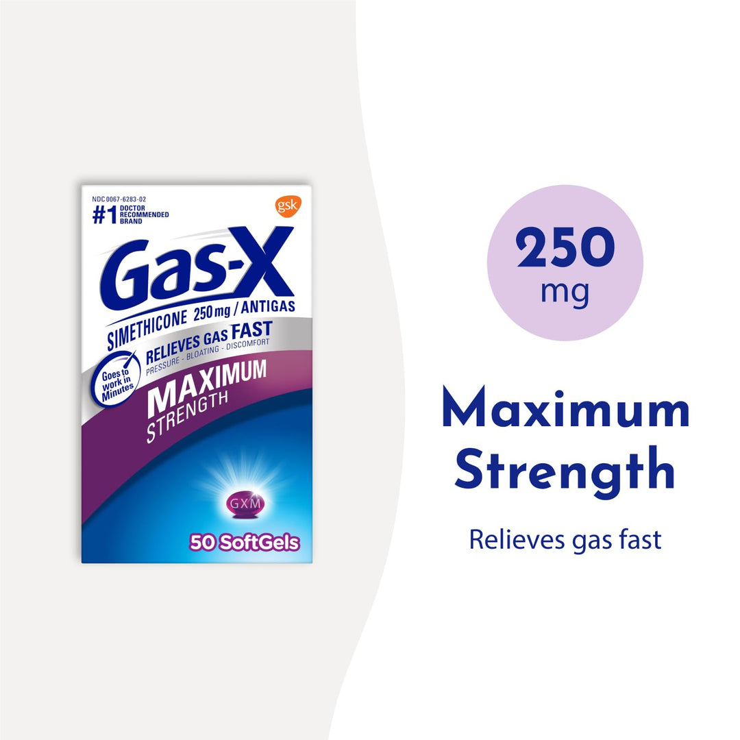 Gas-X Maximum Strength Softgels, 30 Count