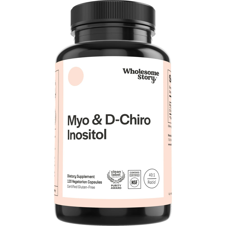 Wholesome Story Vitamin B8 Myo-Inositol & D-Chiro Inositol