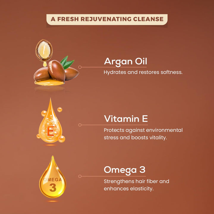 QoD Pro Argan Hair Shampoo, 10 oz