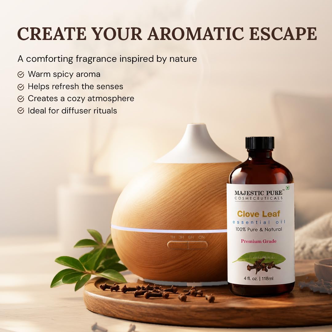 Majestic Pure Clove Essential Oil, 4 fl oz