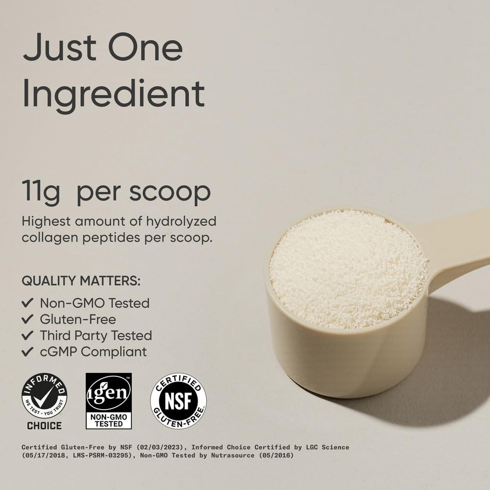 Sports Research Collagen Peptides Powder, Unflavored, 16 oz