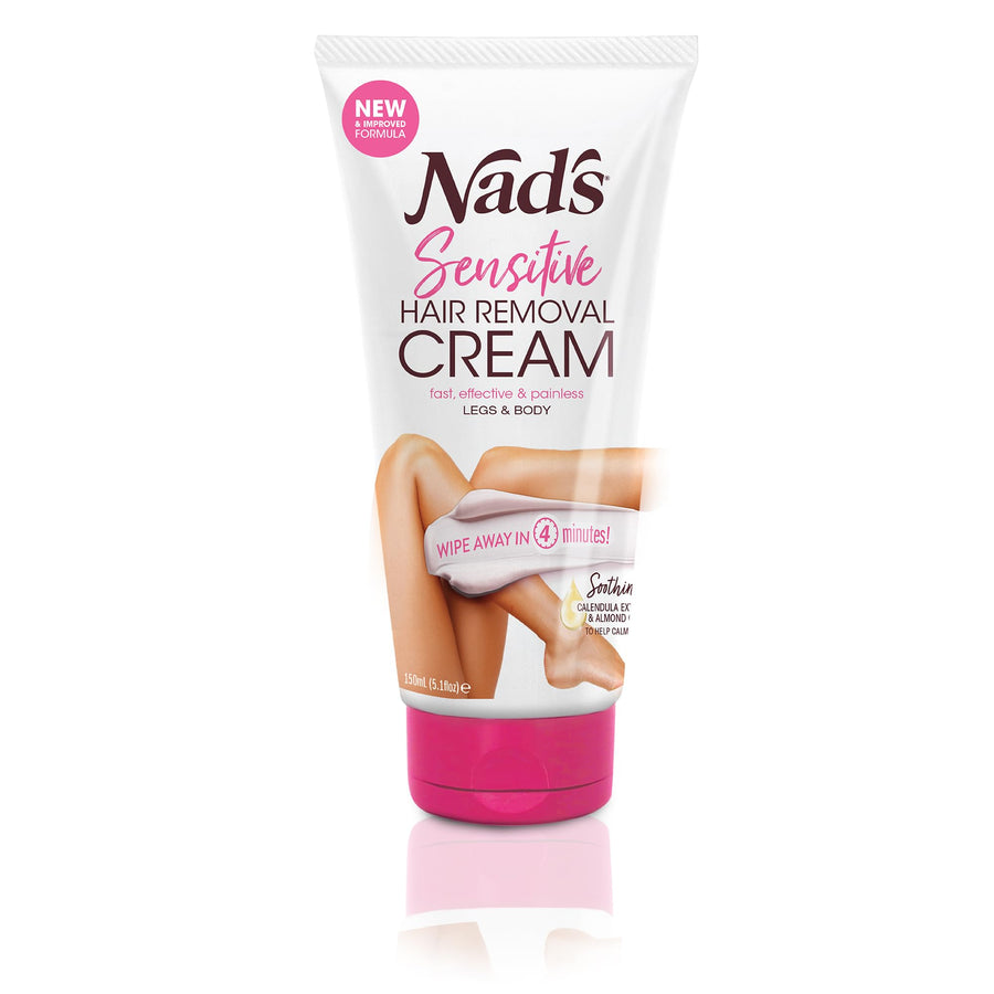Nad's Hair Removal Cream, Sensitive, 5.1 oz