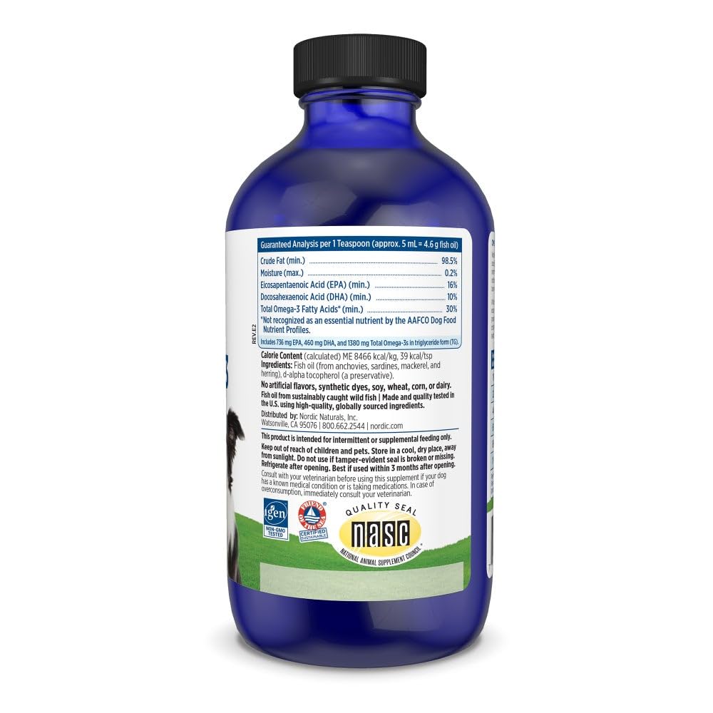 Nordic Naturals Omega-3 Pet, 1380 mg, 8 fl oz