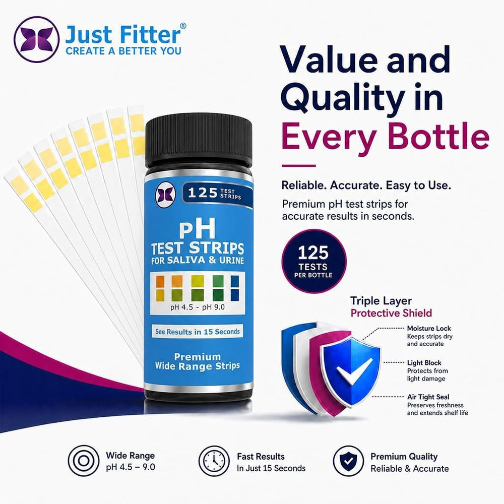 Just Fitter pH Test Strips