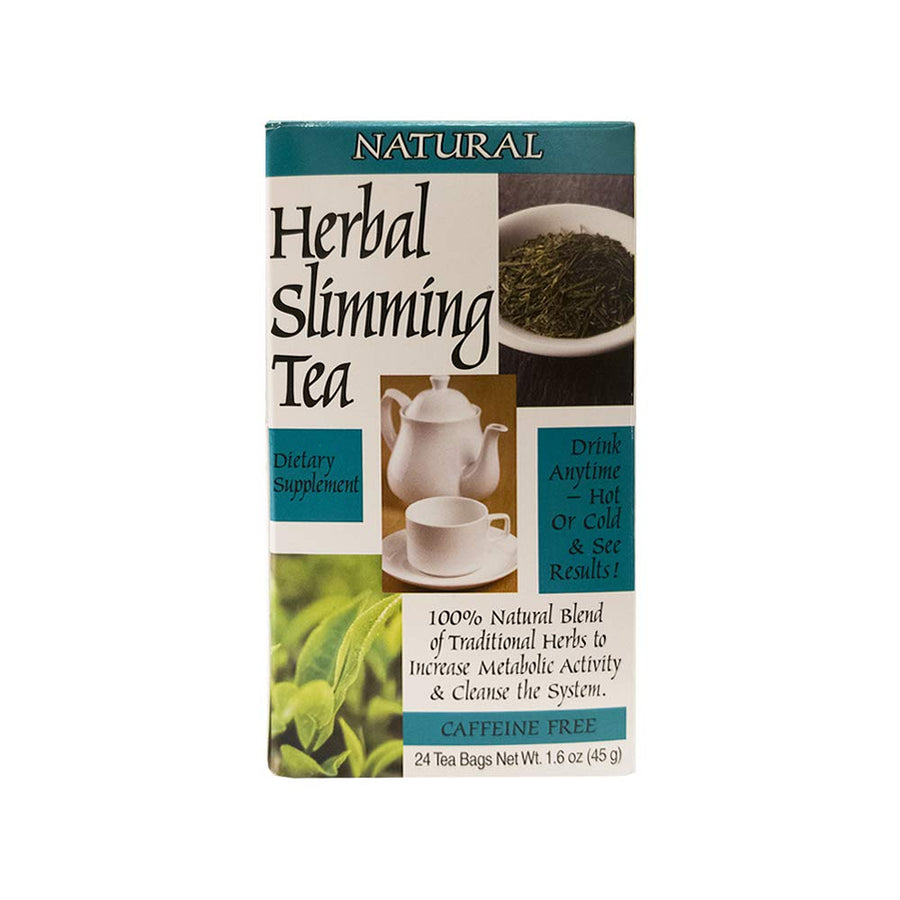21st Century Herbal Slimming Tea, Natural, 24 Count
