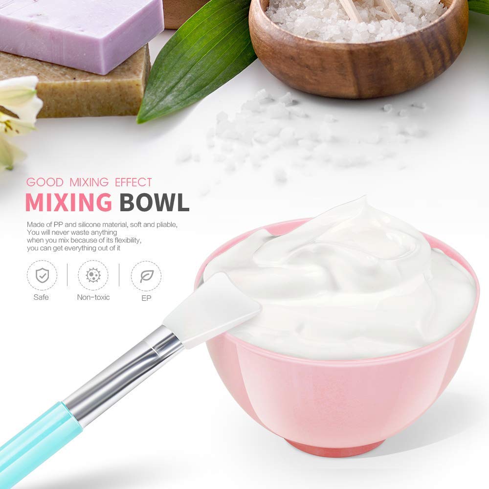 Teenitor Facemask Mixing Tool Set, Pink, 8 Count, Pack of 8