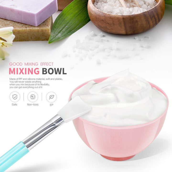 Teenitor Facemask Mixing Tool Set, Pink, 8 Count, Pack of 8