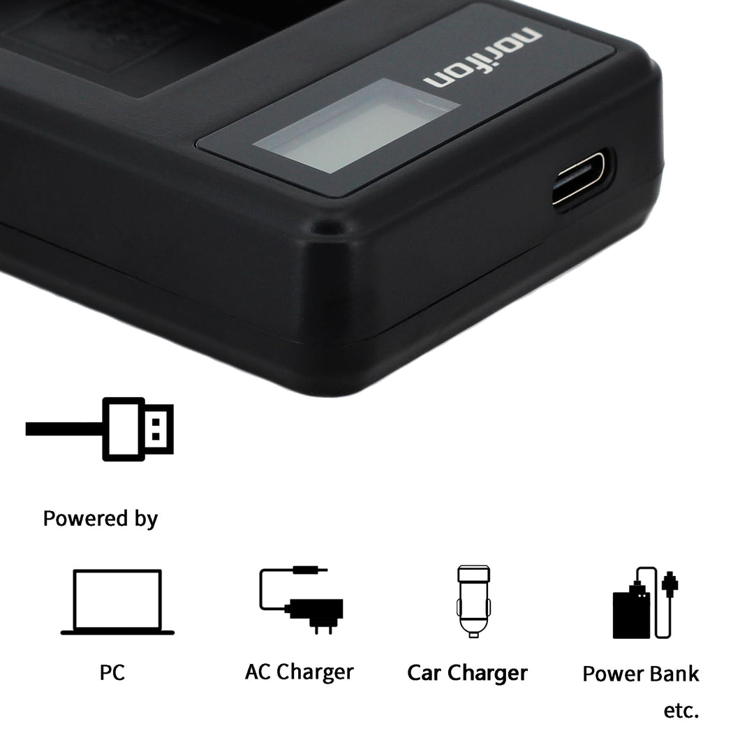 Norifon NP-BD1 LCD USB Charger for Sony Cyber-Shot Cameras