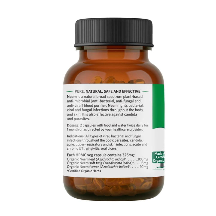 ORGANIC INDIA Neem, 60 Count