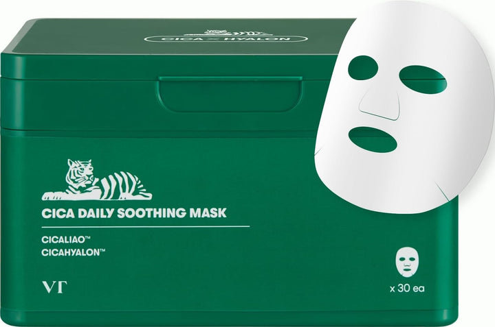 VT COSMETICS Daily Soothing Mask, 30 Count