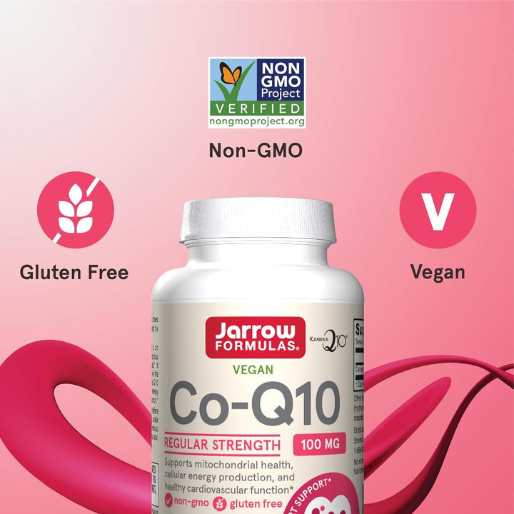 Jarrow Formulas Co-Q10, 100 mg, 60 Count