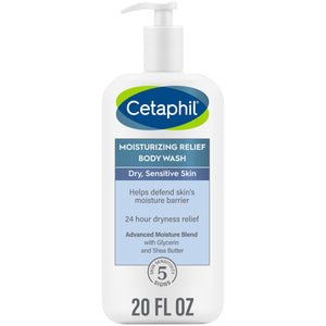 Cetaphil Moisturizing Relief Therapeutic Body Wash, 20 fl oz