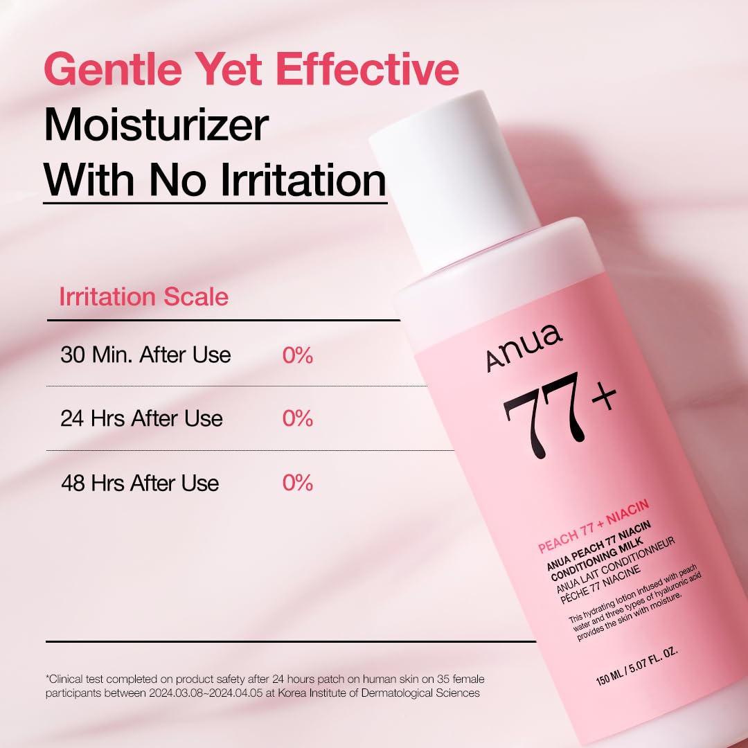ANUA Peach Niacinamide Conditioning Lotion, 5.07 fl oz