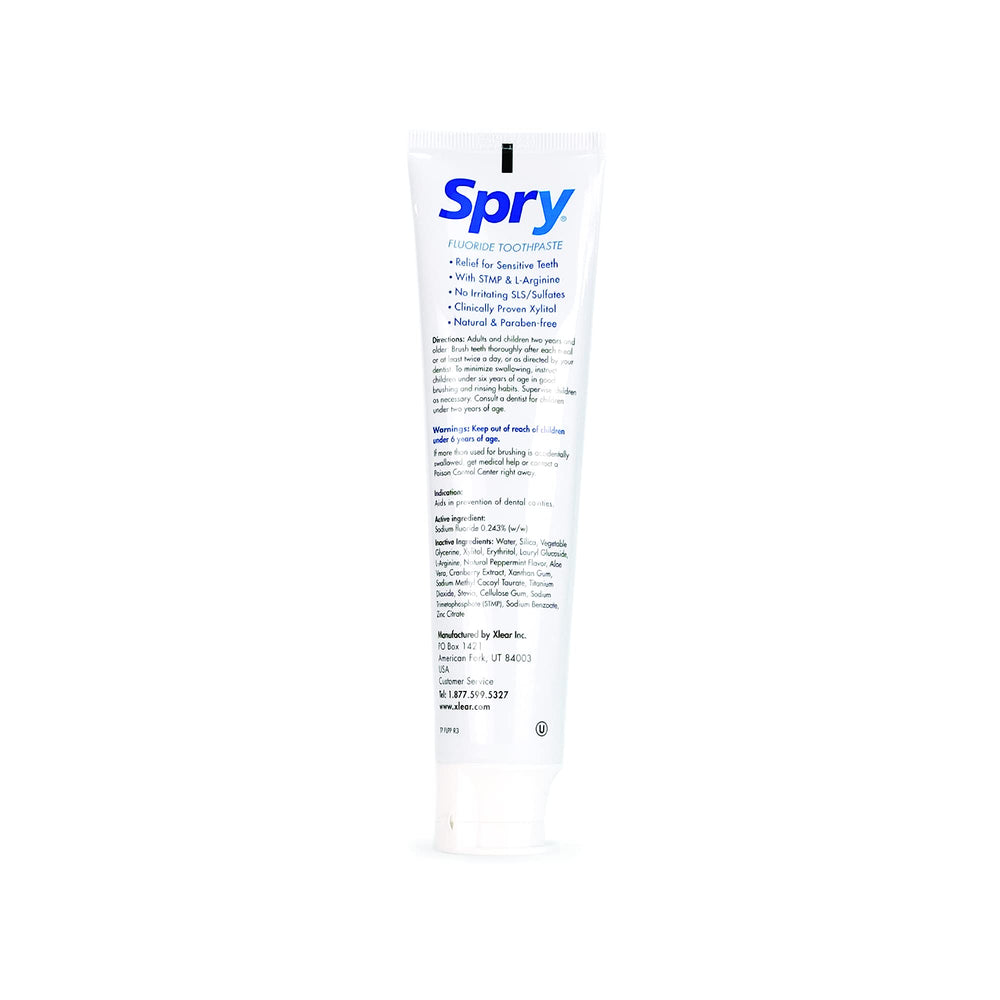 Spry Toothpaste Anti-Plaque Tartar Control, 141 g