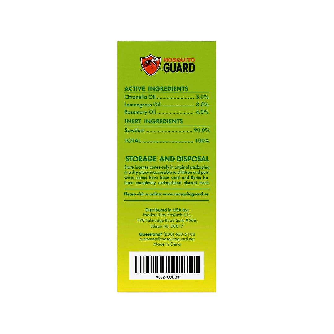 Mosquito Guard Mosquito Repellent Incense Cone, 45 Count