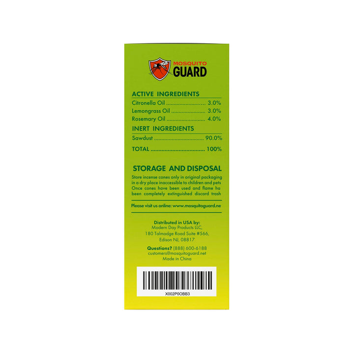 Mosquito Guard Mosquito Repellent Incense Cone, 45 Count