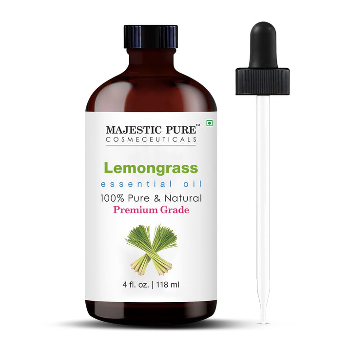 Majestic Pure Lemongrass Essential Oil, 4 fl oz