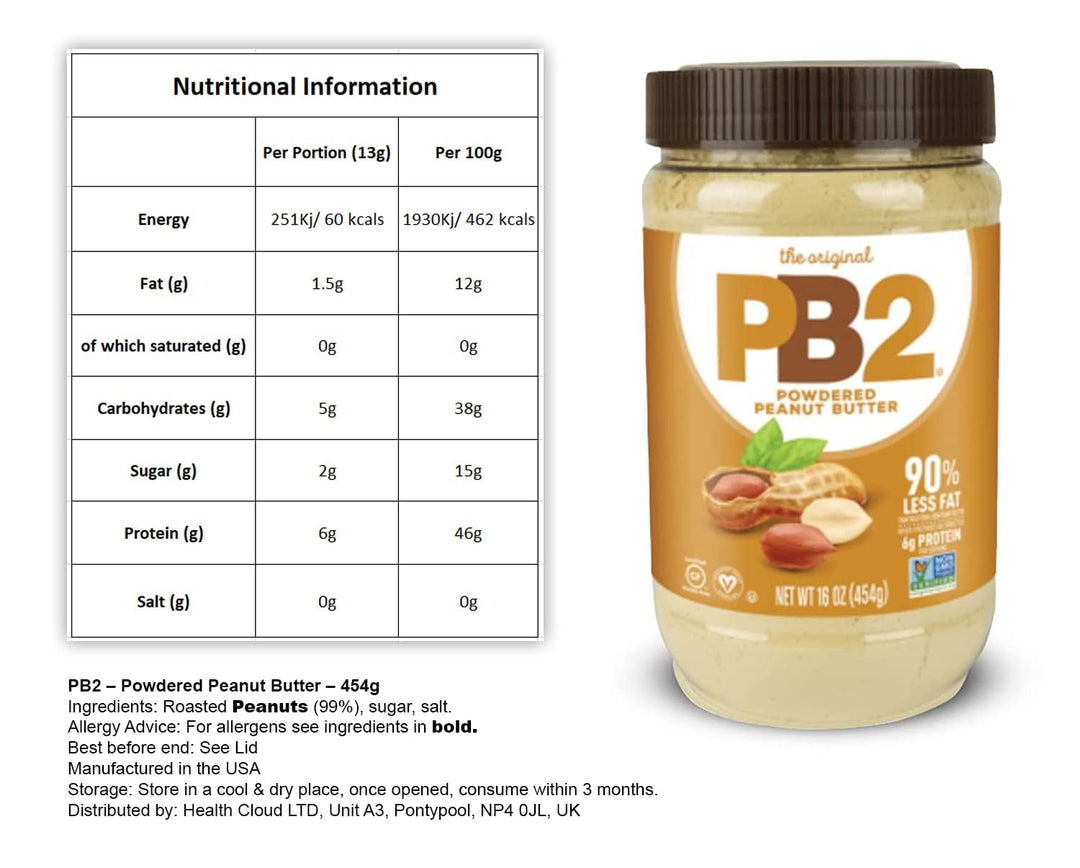 PB2 Original Peanut Butter Powder, 16 oz
