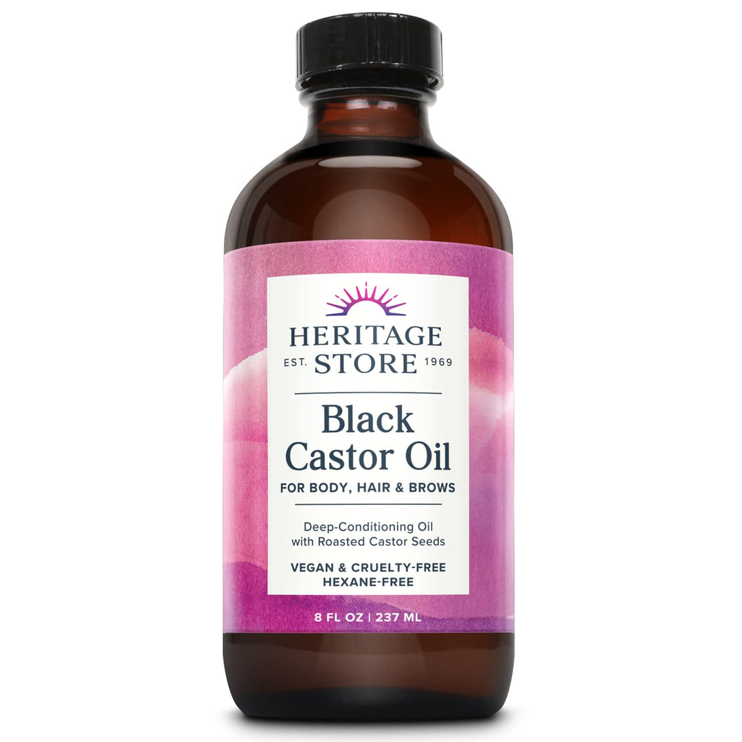 Black Castor Oil, Fragrance Free, 8 fl oz
