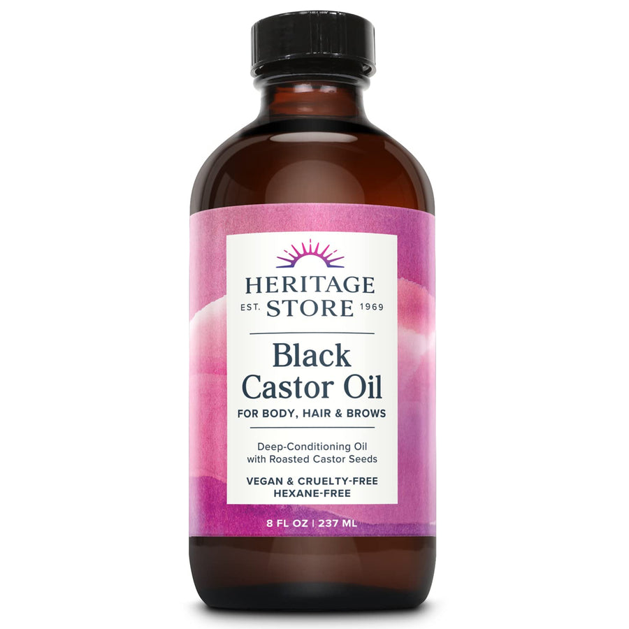 Black Castor Oil, Fragrance Free, 8 fl oz