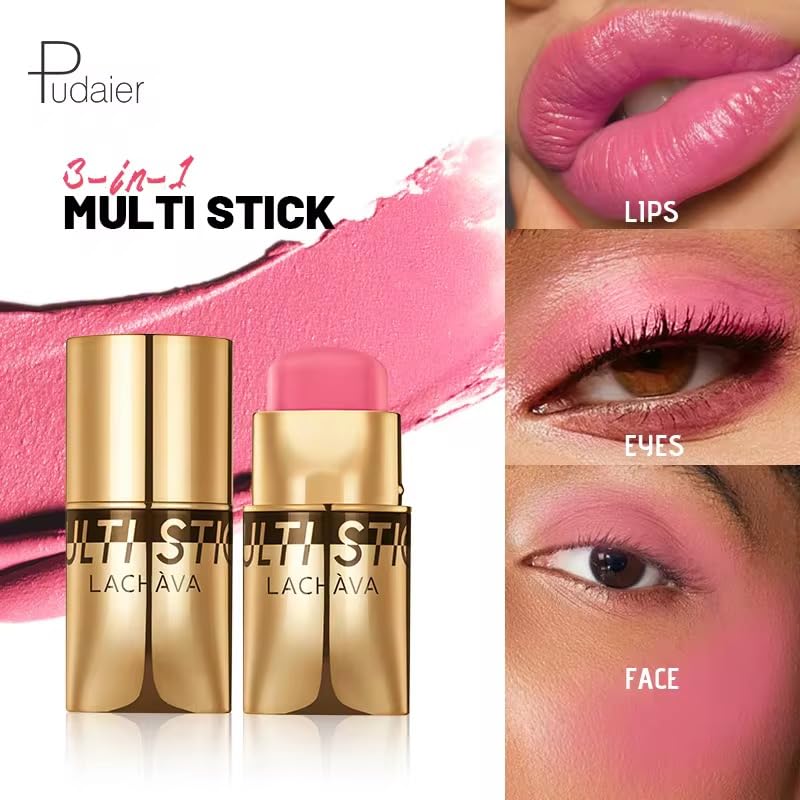 bold&beautiful Berry Blush Stick, 3-in-1