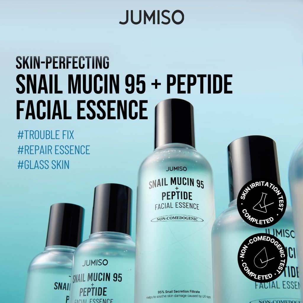 JUMISO Snail Mucin 95% + 5 Peptide Essence, 4.73 fl oz