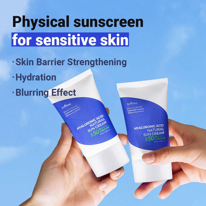 IsNtree Hyaluronic Acid Natural Sun Cream