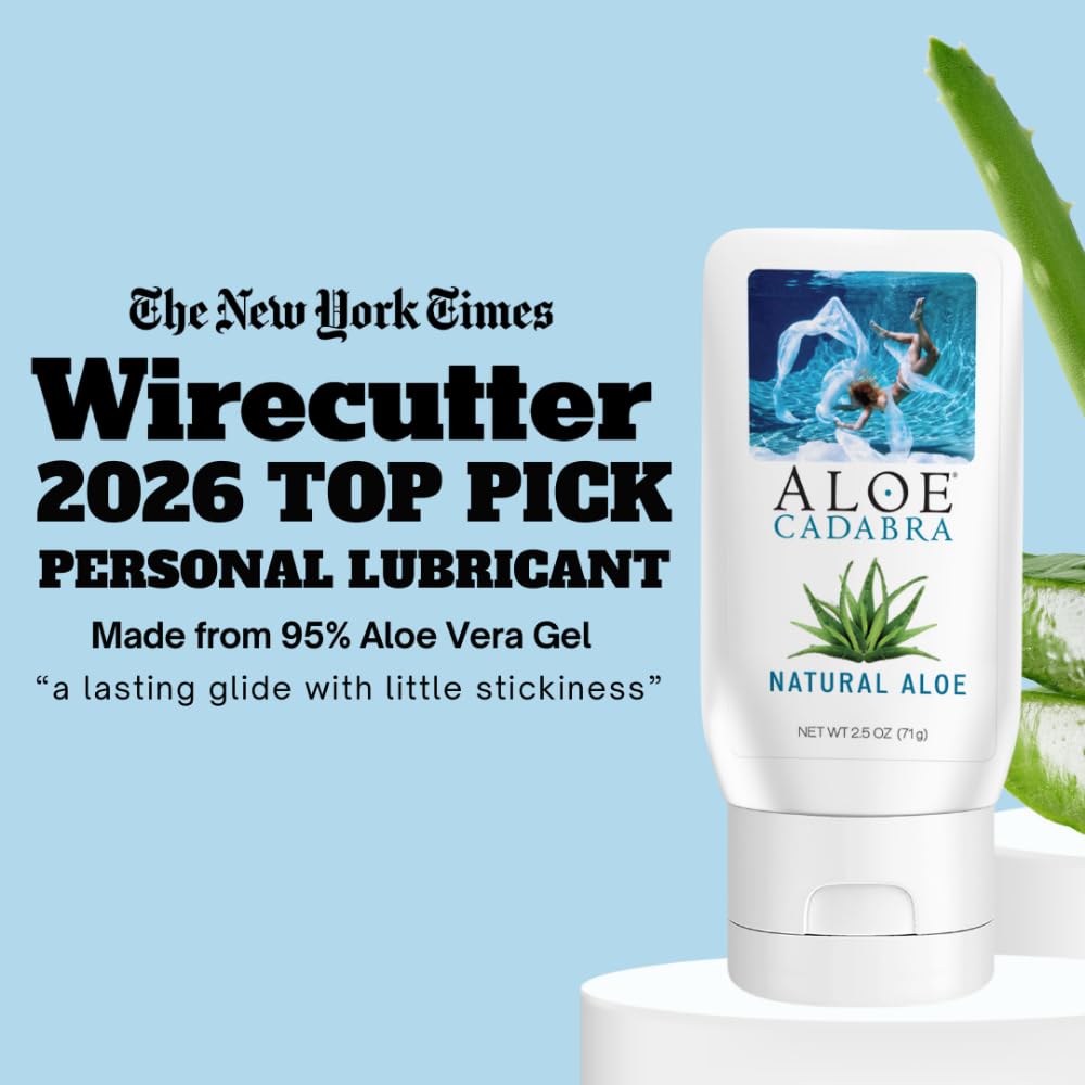 Aloe Cadabra Organic Natural Water Based Lube