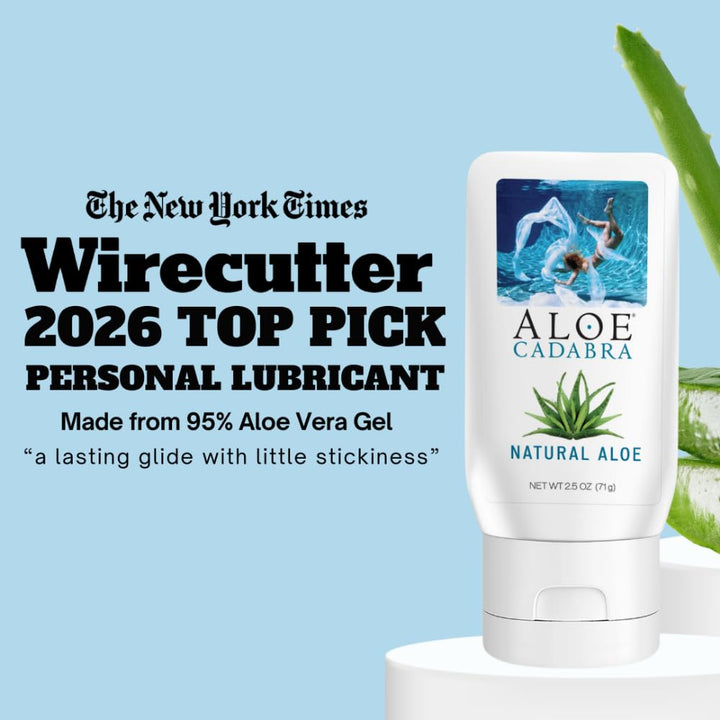 Aloe Cadabra Organic Natural Water Based Lube
