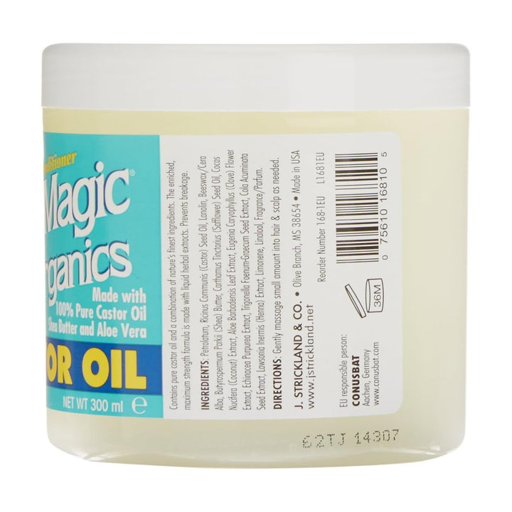 Blue Magic Organics Castor Oil, 12 oz