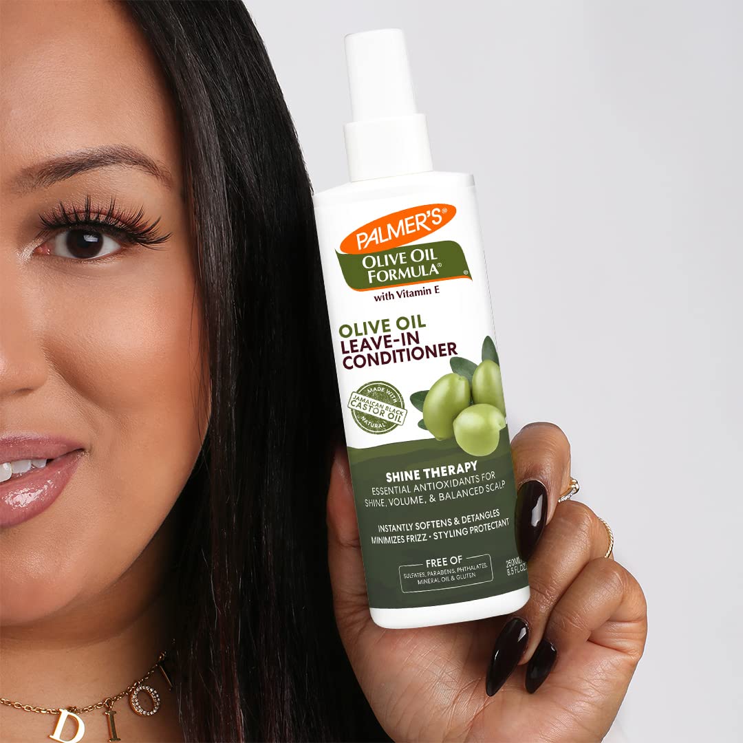 Palmer's Olive Oil Hair Shine Therapy Leave-In Conditioner Spray, 8.5 oz