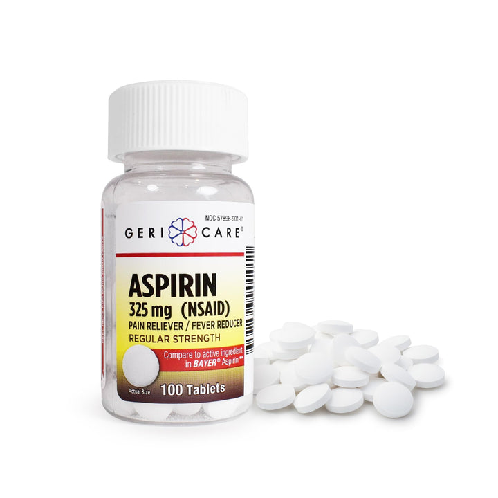 GeriCare Aspirin 325 mg, 100 Count