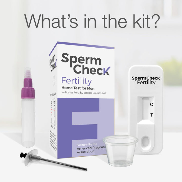 SpermCheck Fertility Sperm Count Test, 1 Count