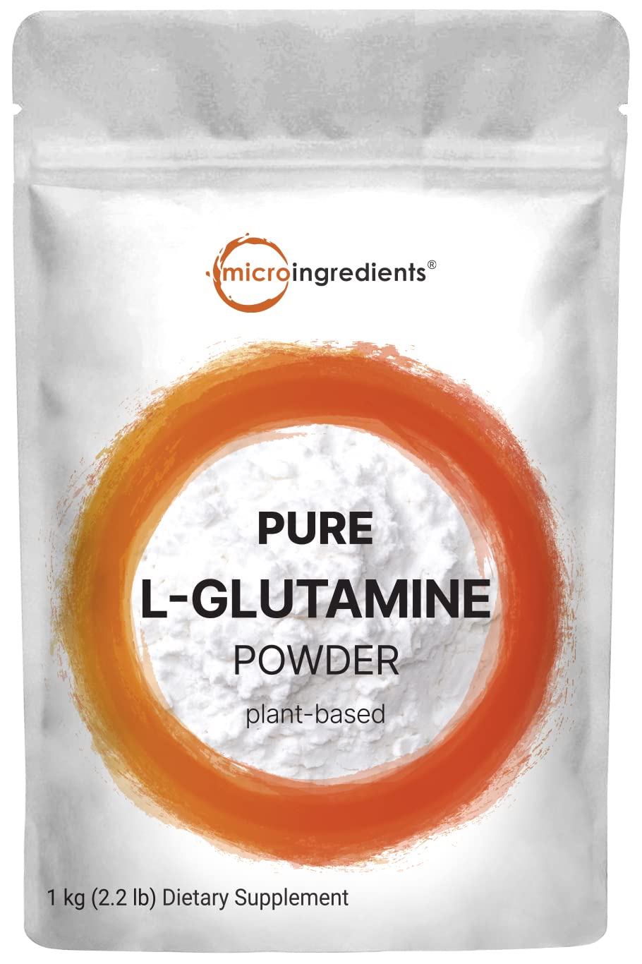 Micro Ingredients L-Glutamine Powder, Unflavored, 1 kg