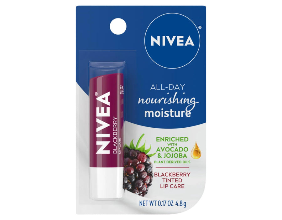 Nivea Lip Care, Blackberry, 0.17 oz