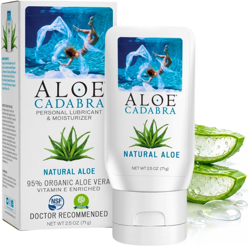 Aloe Cadabra Organic Natural Water Based Lube