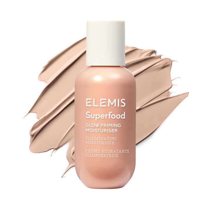 ELEMIS Superfood Glow Priming Moisturiser, Beige, 1 oz