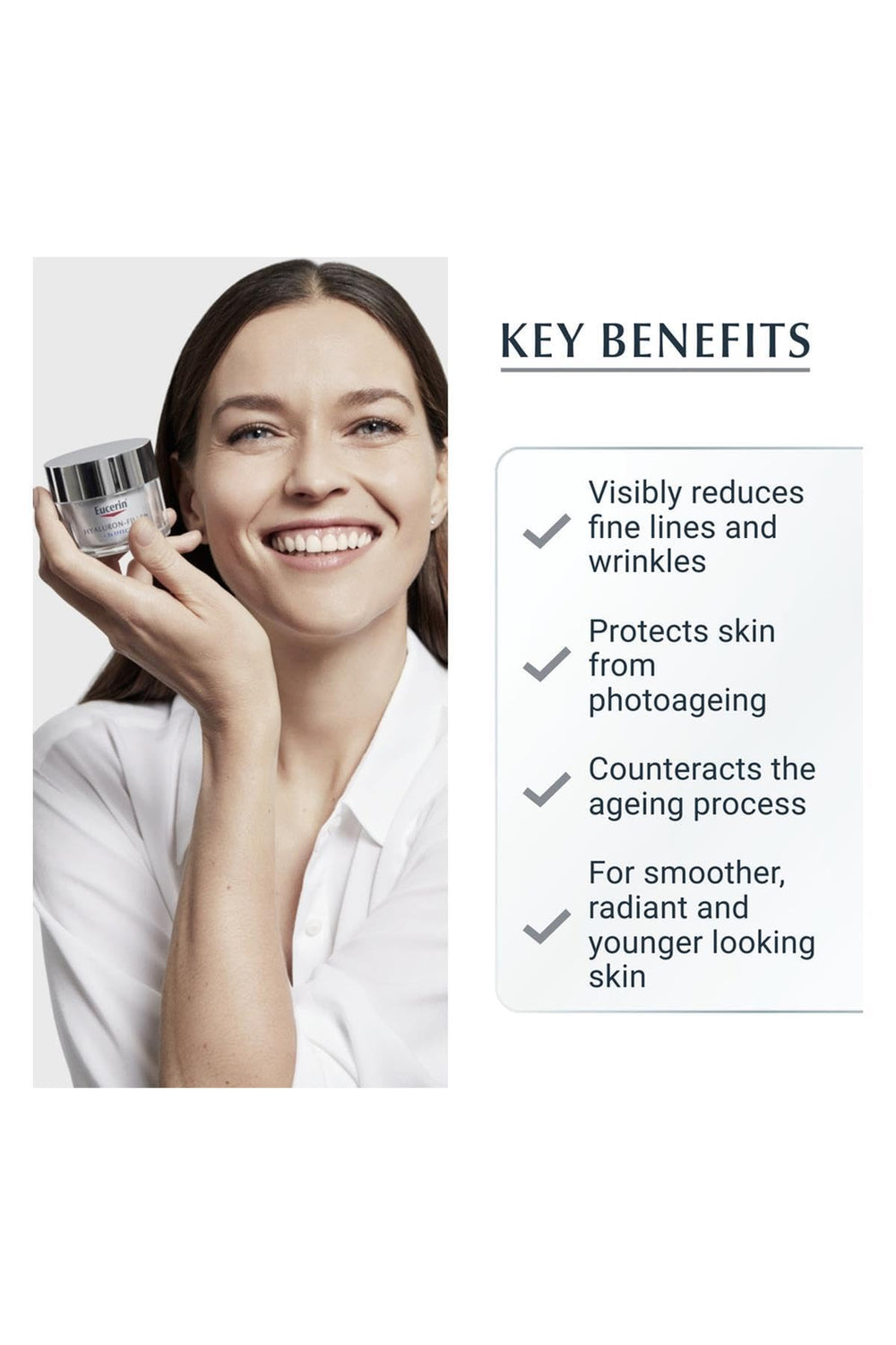 Eucerin Hyaluron-Filler Day Cream, SPF 30, 50 ml