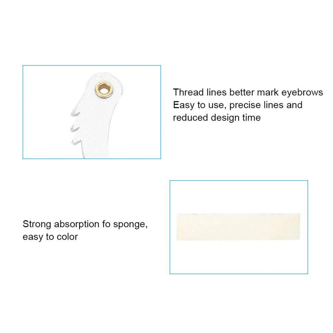 Title: YUYTE Eyebrow Ruler And Mapping Tool Set