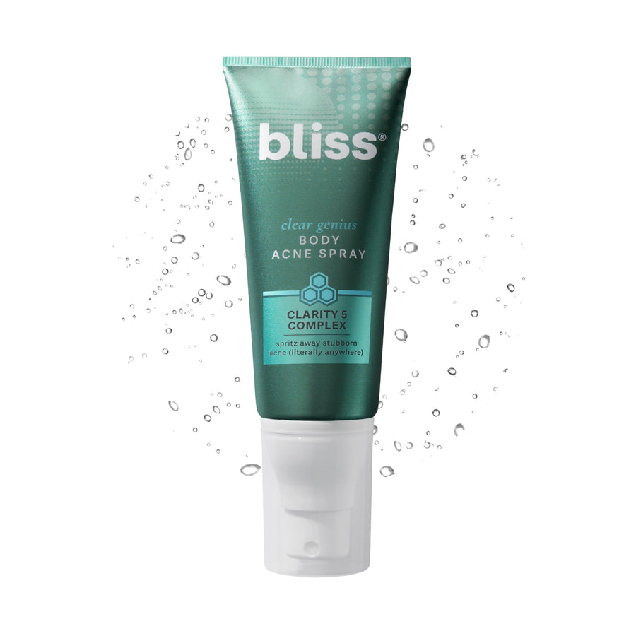 Bliss Clear Genius Salicylic Acid Body Acne Spray, 3.5 fl oz