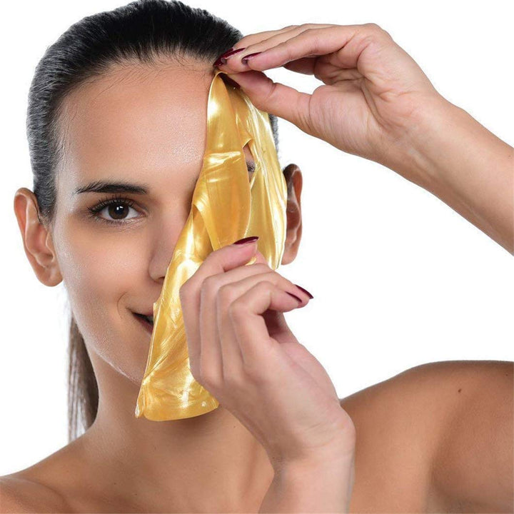 Ruzzut 24k Gold Facial Masks, 12 Count