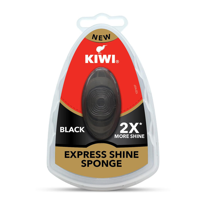 Kiwi Express Shine Sponge, Black