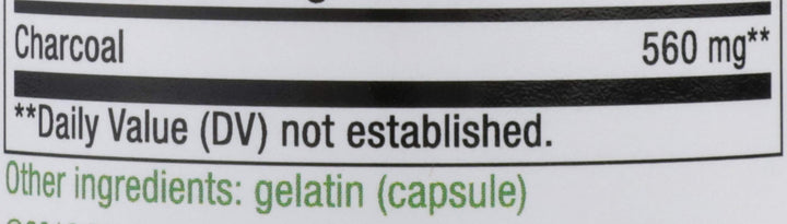 Nature's Way Activated Charcoal, 100 Count