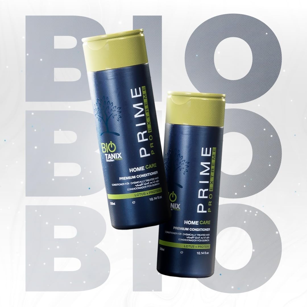 Prime Pro Extreme Bio Tanix Home Care Premium Shampoo, Lotus, Conditioner