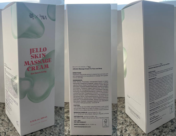 Beauty of Joseon Jelloskin Massage Cream, 200 ml